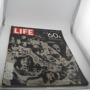 LIFE Magazine Special Double Issue, The '60s, Decade of Tumult & Change, 1960's